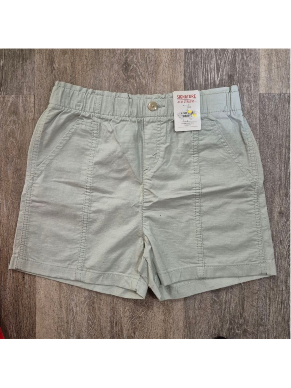 Girls Signature by Levi Strauss & Co. Light Green Shorts L